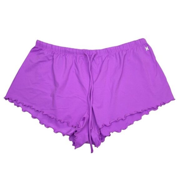 NWT HURLEY Solid Swim Short Sz XL Purple - Picture 2 of 5